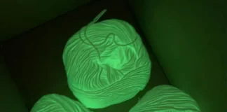 Glow in the dark Amigurumi