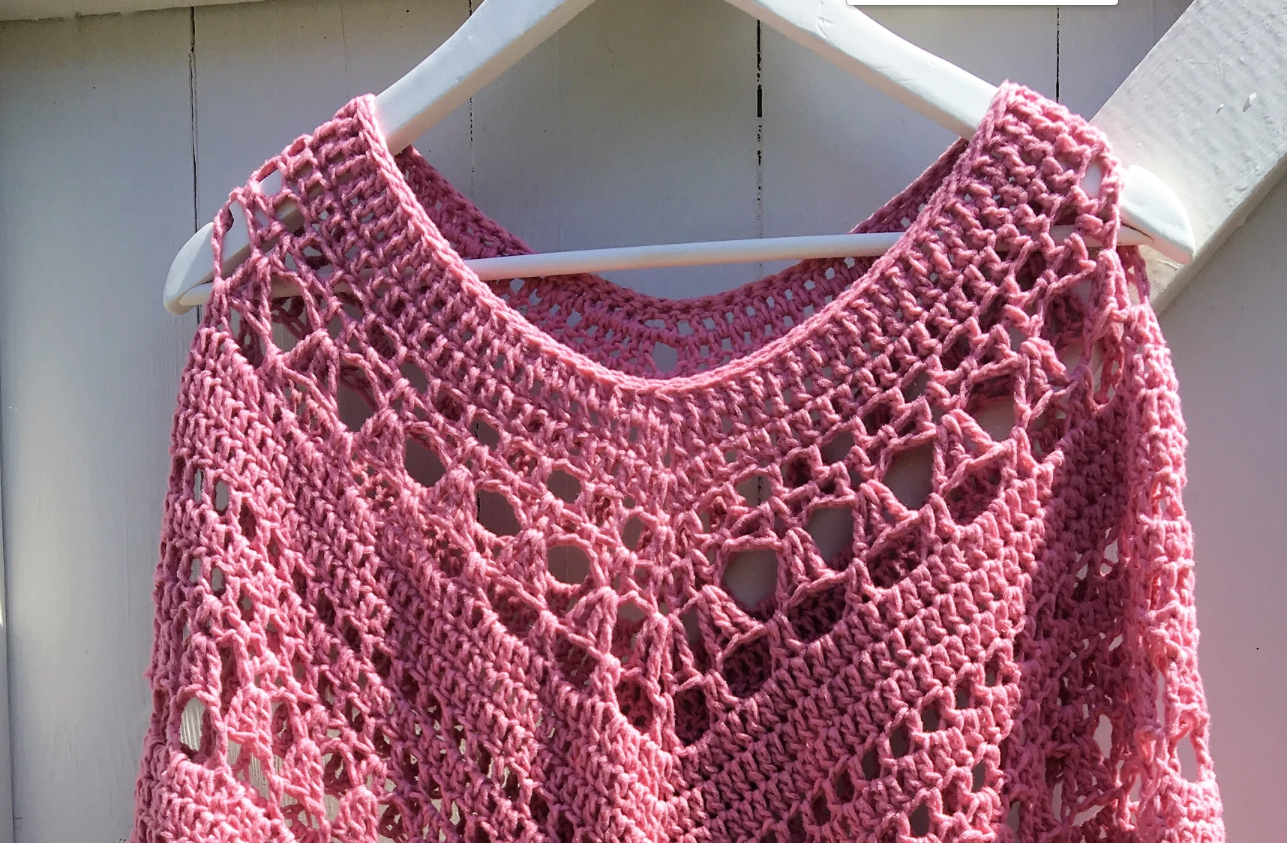 Lacy Day Poncho: A Detailed Crochet Guide