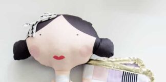 How to Make a Sherbet Doll Quilt with Ruched Corners