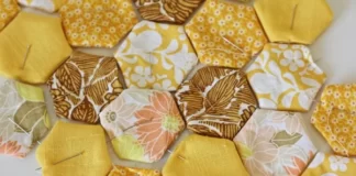 How to Make a Vintage Hexies Quilt