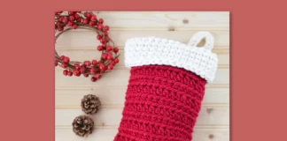 How to Make a Great Ribbed Christmas Stocking