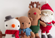 Enchant Your Holidays with Enzo the Teddy Bear: A Crochet Delight