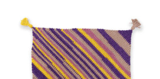 Unleash Your Creativity with the Crochet Super Stripes On-A-Bias Blanket