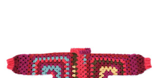 Unleash Your Creativity with the Love My Crochet Hexi Colorful Pullover