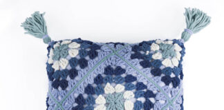 Unleash Your Creativity with Granny’s Diamonds Crochet Throw Pillow