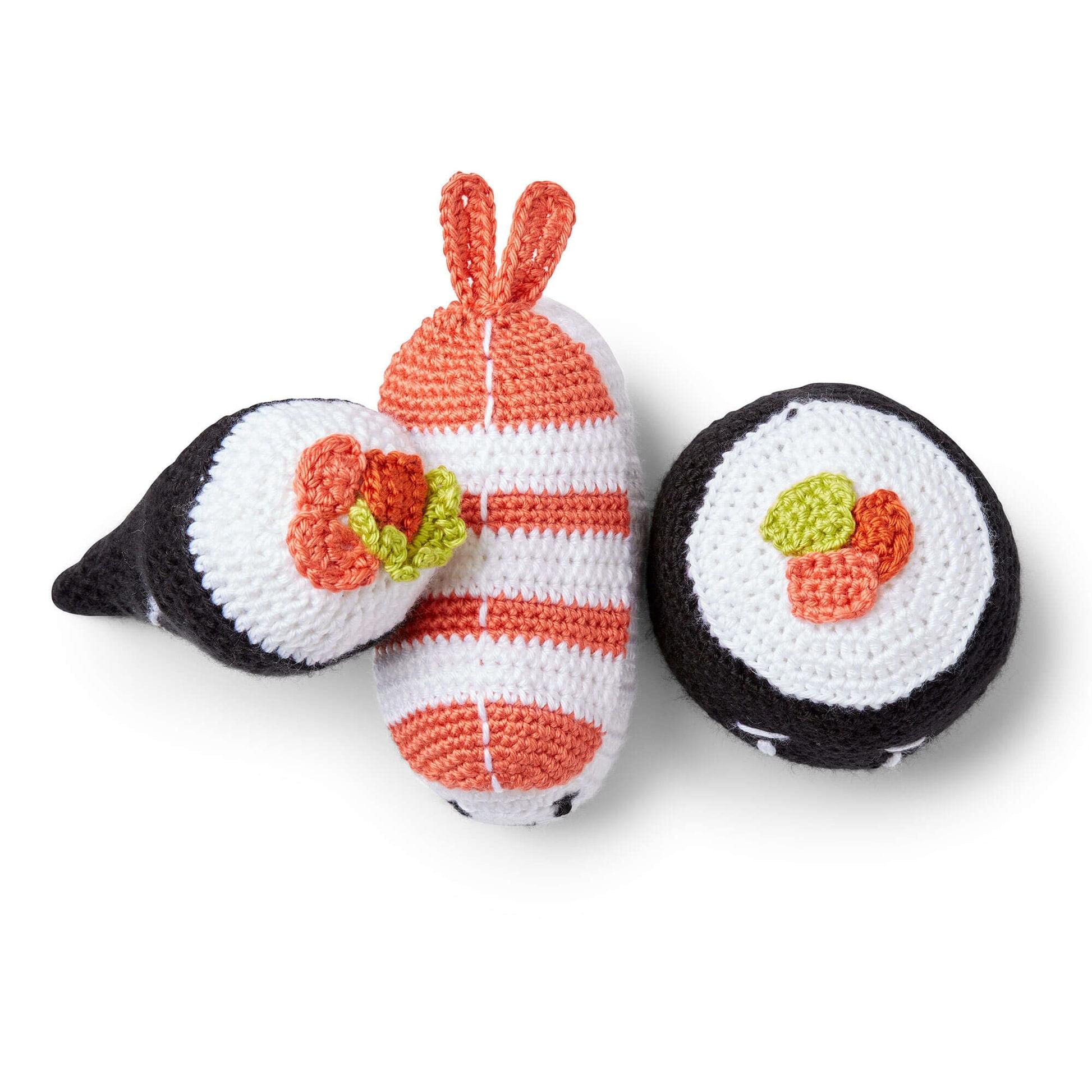 Savor the Craft: Whip Up Your Own Sushi Dinner Crochet Set